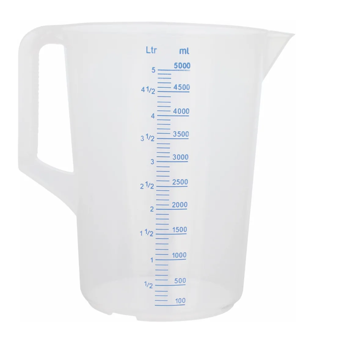 Overig Maatbeker Kunststof, 5 liter* Maatbekers En Emmers