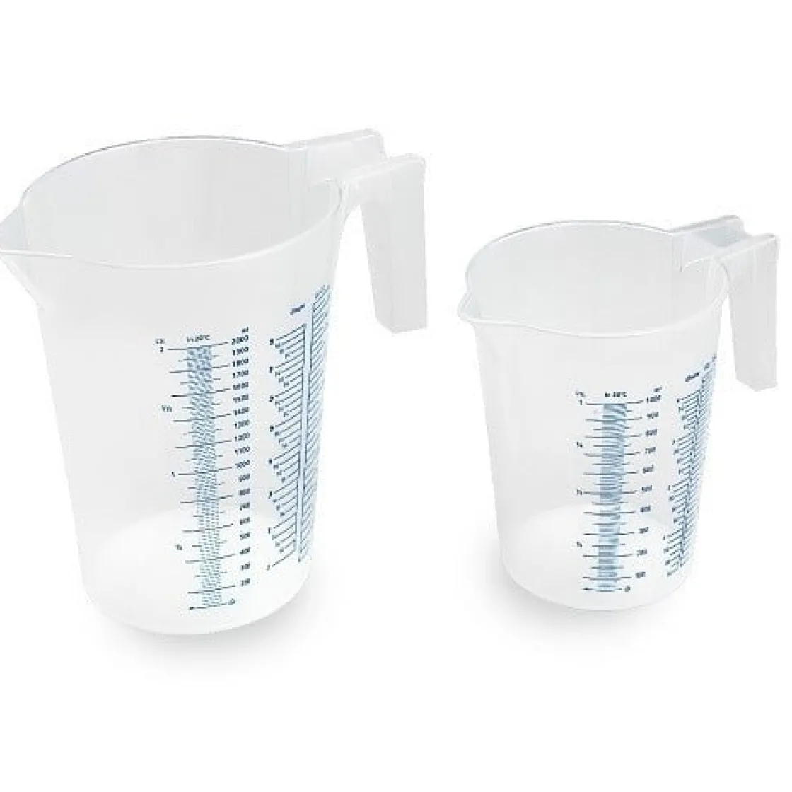 Overig Maatbeker kunststof (open handvat) 0,5 liter* Maatbekers En Emmers