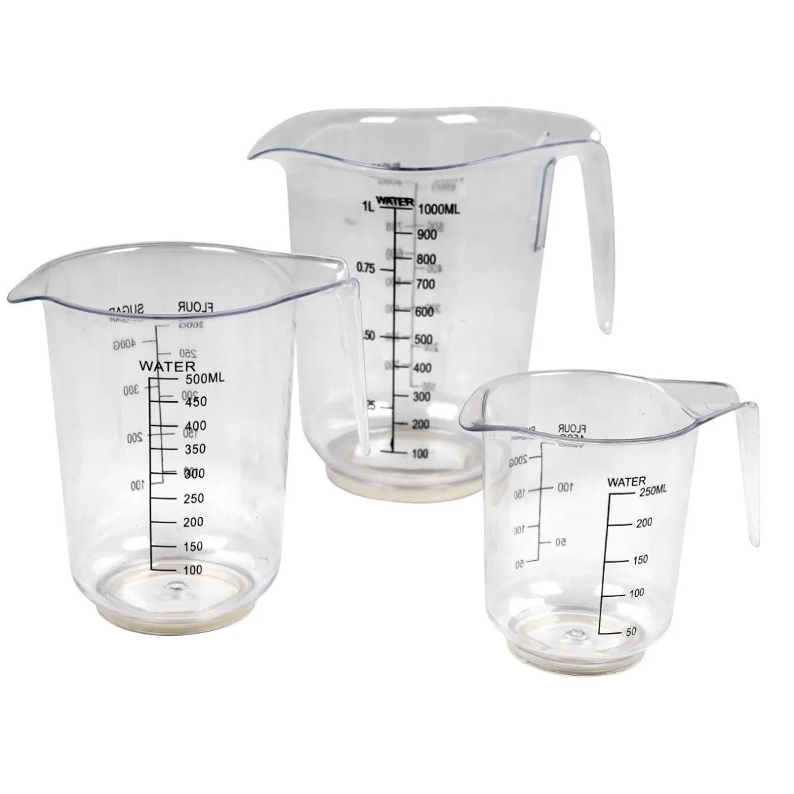 Overig Maatbeker Set/3* Maatbekers En Emmers