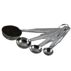 Matfer Maatlepeltjes RVS set/4*** Bakhulpmiddelen