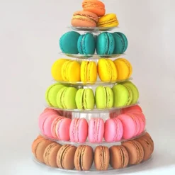 Overig Macaron standaard plastic 6 delig* Complete Standaarden