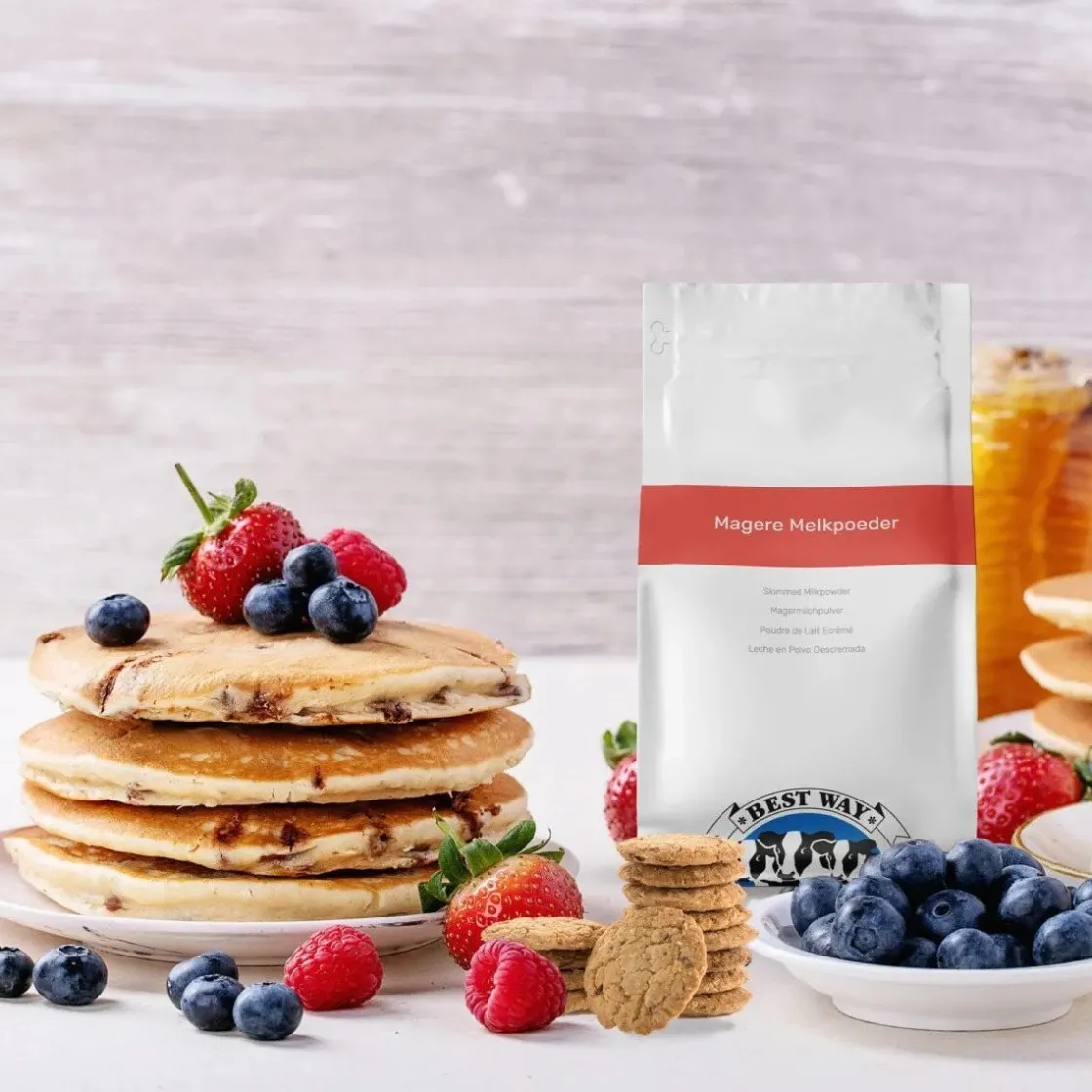 Best Way Magere Melkpoeder (Extra Goed Oplosbaar) 5kg* Slagroom En Melkpoeders|Hulpstoffen