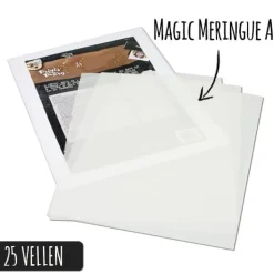 Prints on Pastry Magic Meringue sheets A4-formaat (25 vellen)* Eetbaar Papier