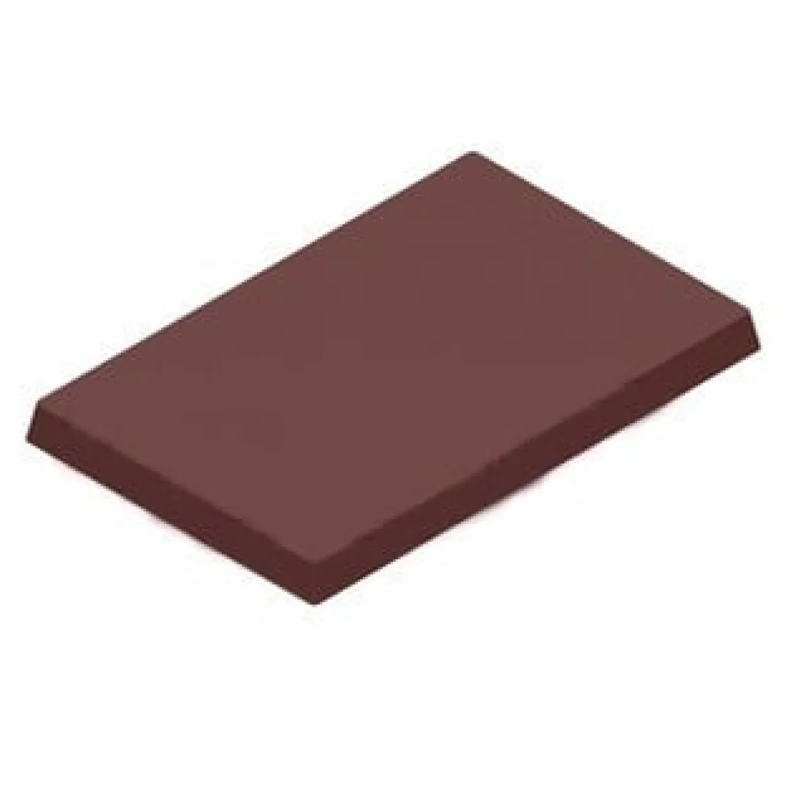 Chocolate World Magneet bonbonvorm Visitekaartje 85x55x6mm (4)* Logo Bonbons|Magneet Bonbonvormen