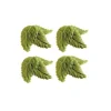 Overig Marsepein Blaadjes Groen Groot 45mm (60 st.)* Bloem Decoraties