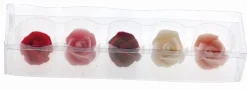 Overig Marsepein Rozen 5 Blads 40mm 5 stuks, ass.* Bloem Decoraties