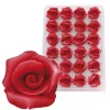 Overig Marsepein Rozen Rood 6-blads 25mm (24 st.)* Bloem Decoraties