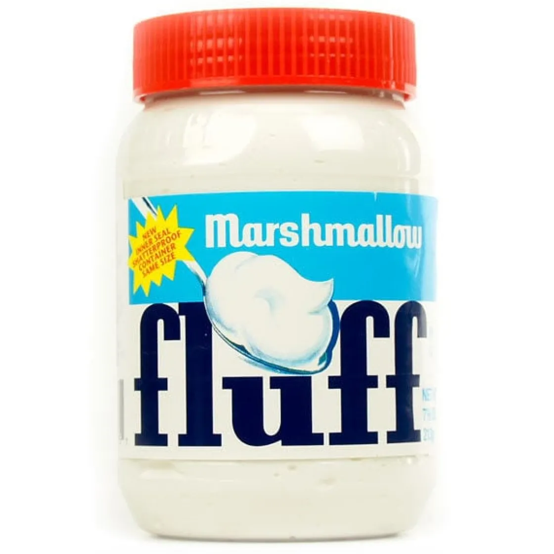 Overig Marshmallow Fluff Naturel 213 gram* Toppings|Afdekgelei