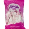 Marshmallow Company Marshmallow Roze / Wit 250 gr.* Ijsdips|Eetbare Strooisels