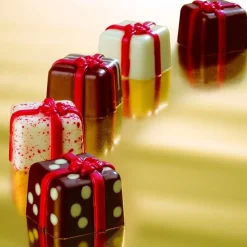 Martellato Bonbonvorm Cadeautje (28x) 2,6x2,6x2cm* Bonbonvormen