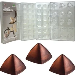 Martellato Bonbonvorm Pyramide (30x) 26x26 mm* Bonbonvormen