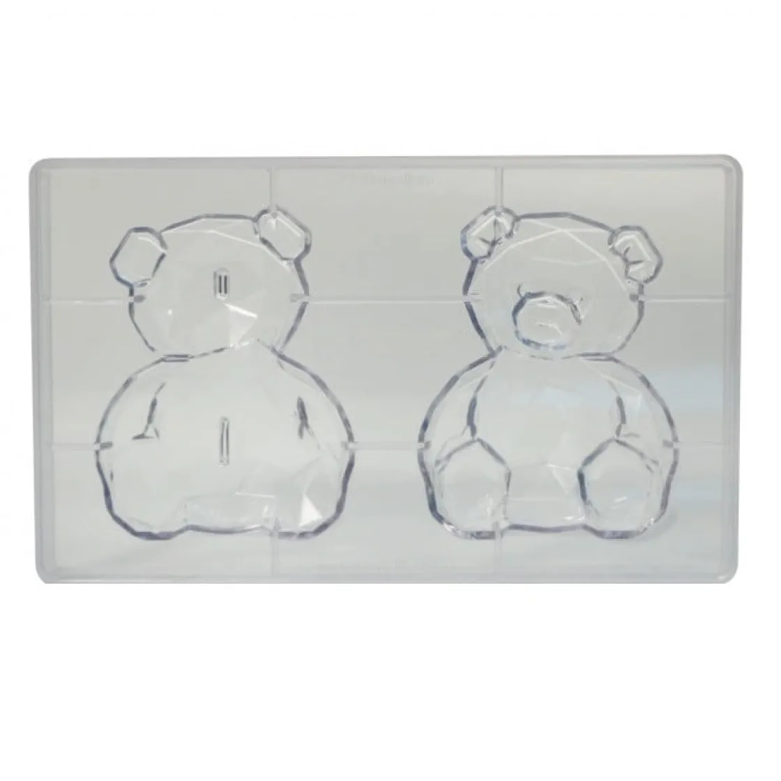 Martellato Chocolade Holvorm Teddybeer 97x64x130mm* Hol Vormen