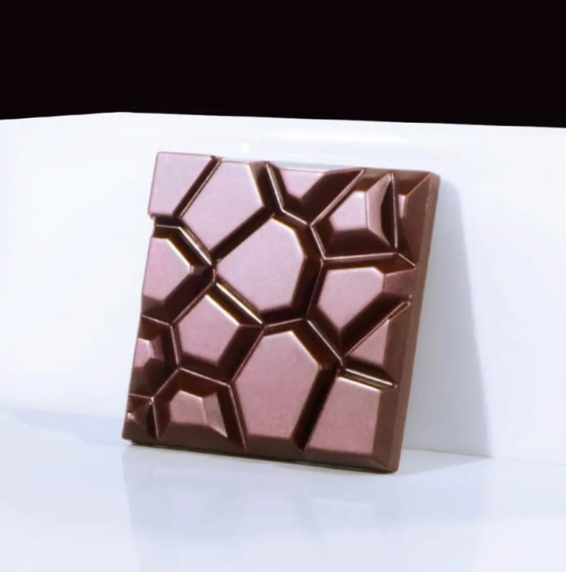 Martellato Chocolademal Stone (6x) 70x70x11mm* Figuur Mallen