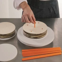 Martellato Dowel Rods plastic 30cm / 50st.* Dowels En Pilaren|Bakhulpmiddelen