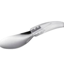 Martellato IJsschep RVS / Wit 10x5,8cm* Ijsscheppen|Scheppen En Tangen
