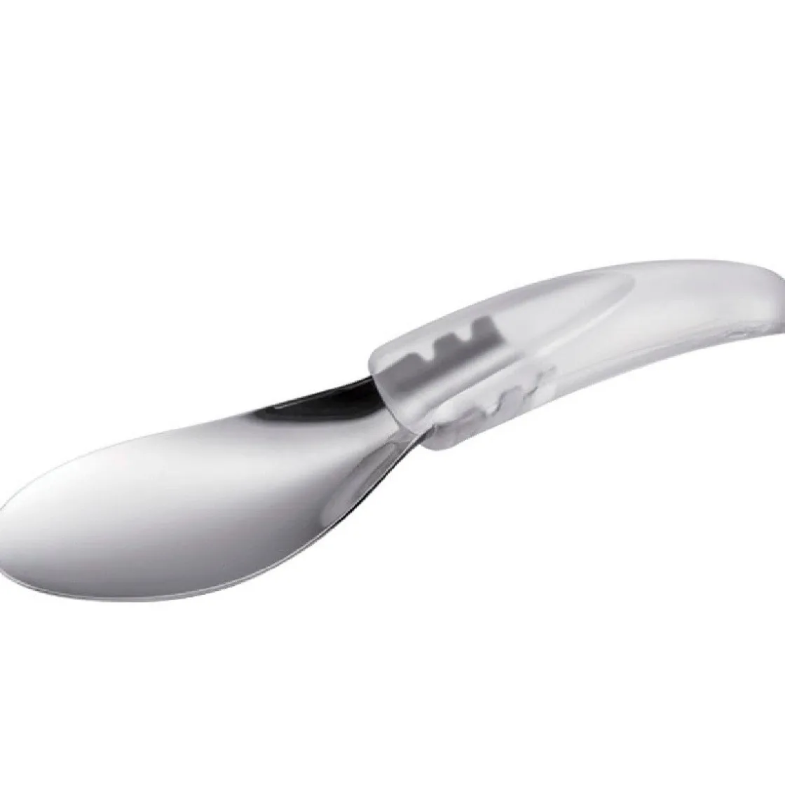 Martellato IJsschep RVS / Wit 10x5,8cm* Ijsscheppen|Scheppen En Tangen