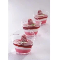 Martellato Lepelgebak cups Wave (120 ml) / 100 stuks* Ijs En Dessert Vormen|Banket En Dessertvormen