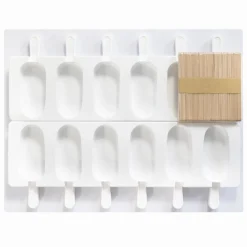 Martellato Siliconen IJsjesmal Classic (12x) +50stk.* Ijs En Dessert Vormen|Bakvormen Siliconen