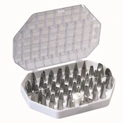 Martellato Spuitjesset Sier 52 delig RVS* Spuitmondjes