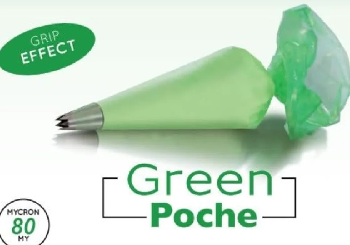 Martellato Wegwerp Spuitzak 40cm Groen 100 stuks* Spuitzakken