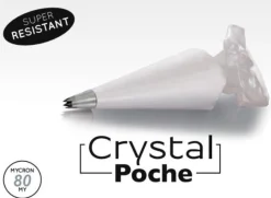 Martellato Wegwerp Spuitzak 40cm Transparant 100 stuks* Spuitzakken