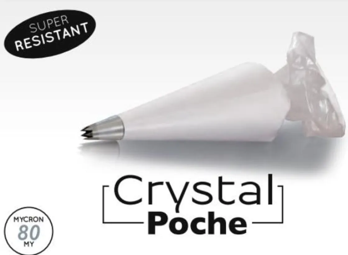 Martellato Wegwerp Spuitzak 30cm Transparant 100 stuks* Spuitzakken