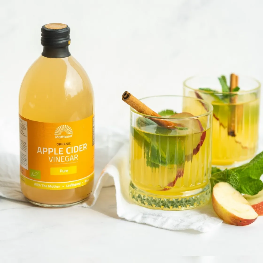 Mattisson Appelazijn Puur Biologisch 500ml* Smaakstoffen