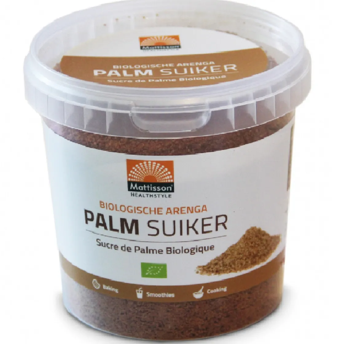 Mattisson Arenga Palmsuiker Biologisch 450g* Suiker En Zout