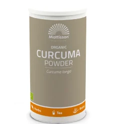 Mattisson Geelwortel Kurkuma Poeder Biologisch 125g* Kruiden En Specerijen|Poeder Kleurstoffen