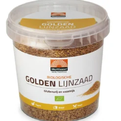 Mattisson Golden Lijnzaad Biologisch 500g* Zaden, Granen, Noten En Vruchten