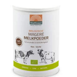 Mattisson Magere Melkpoeder Biologisch 450g* Slagroom En Melkpoeders|Hulpstoffen