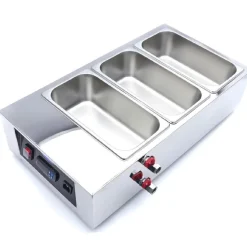 Maxima Chocoladesmelter 3x 1/3GN Professioneel* Couverture Smeltbakken