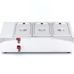 Maxima Chocoladesmelter 3x 1/3GN Professioneel* Couverture Smeltbakken