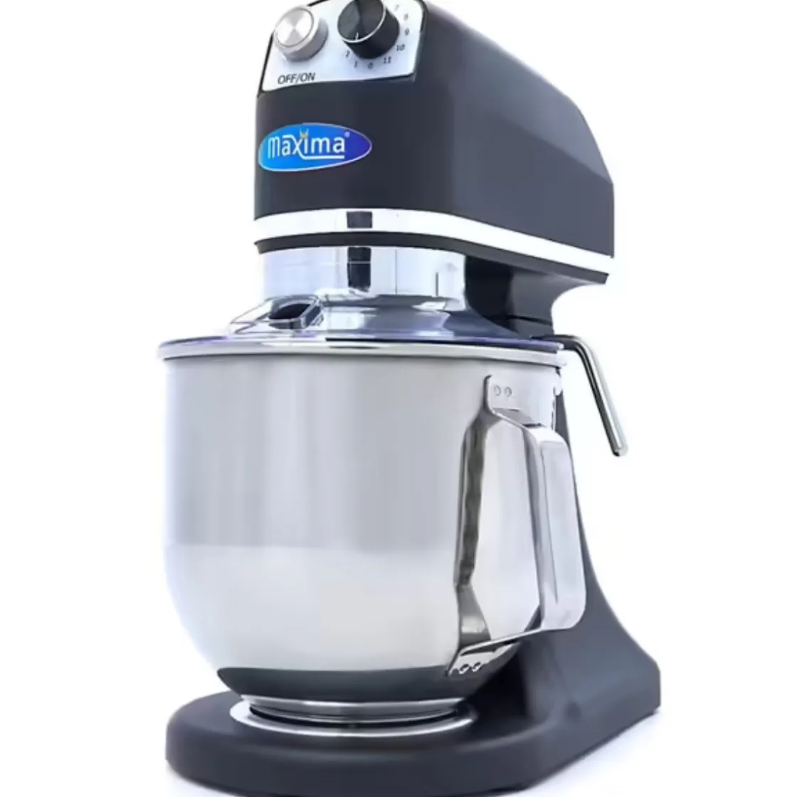 Maxima Planeetmenger MPM 7L Zwart Mat Professioneel* Mixers En Blenders