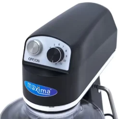 Maxima Planeetmenger MPM 7L Zwart Mat Professioneel* Mixers En Blenders