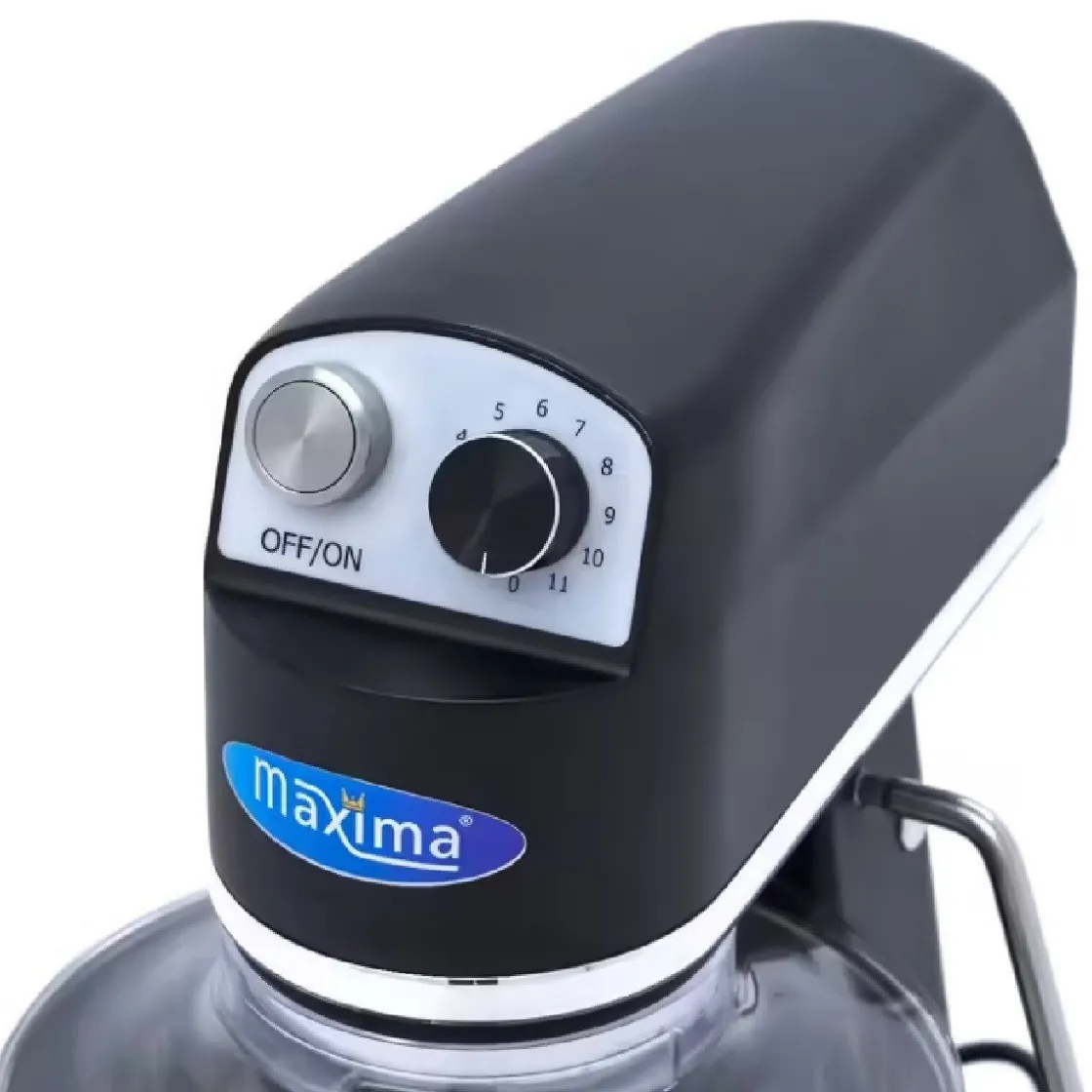 Maxima Planeetmenger MPM 7L Zwart Mat Professioneel* Mixers En Blenders