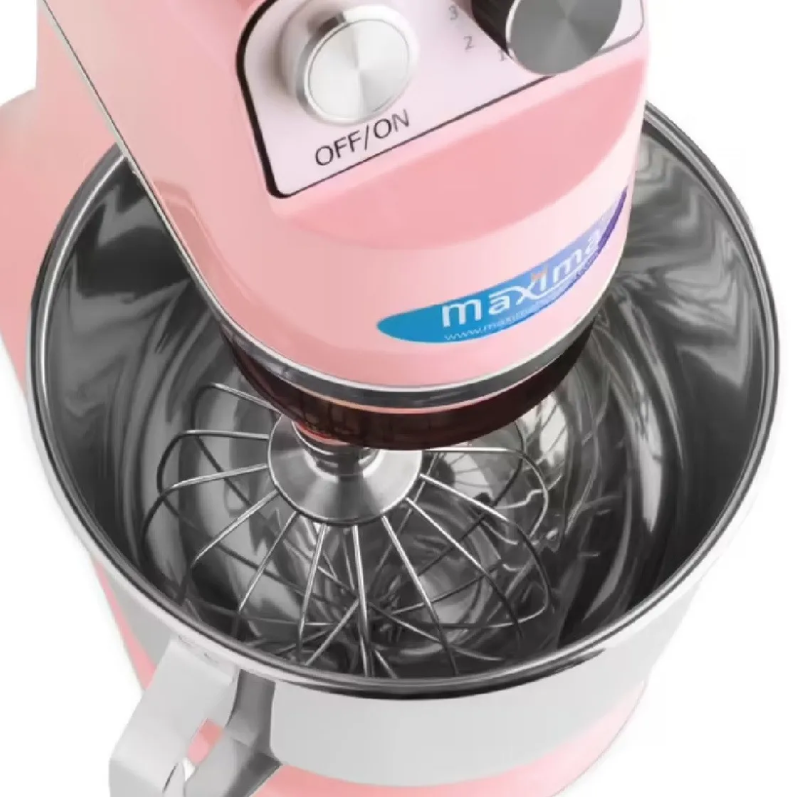 Maxima Planeetmenger MPM 7L Pastel Roze Professioneel* Mixers En Blenders