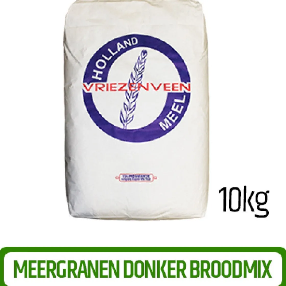 Holland Meel Meergranen Donker Broodmix (10 kg)* Broodmixen|Bekijk Alle Mixen