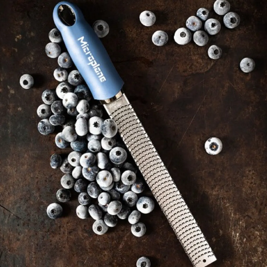 Microplane Rasp Zester Denim Blauw* Schillen En Raspen