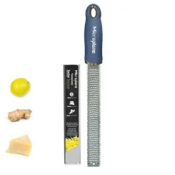 Microplane Rasp Zester Denim Blauw* Schillen En Raspen