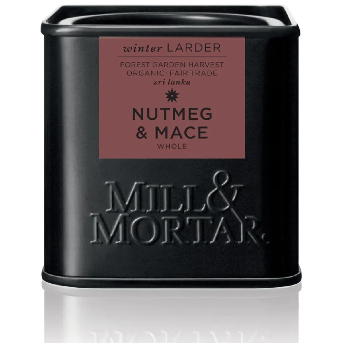 Mill & Mortar Nootmuskaat en Foelie (Heel) Biologisch 45g* Kruiden En Specerijen