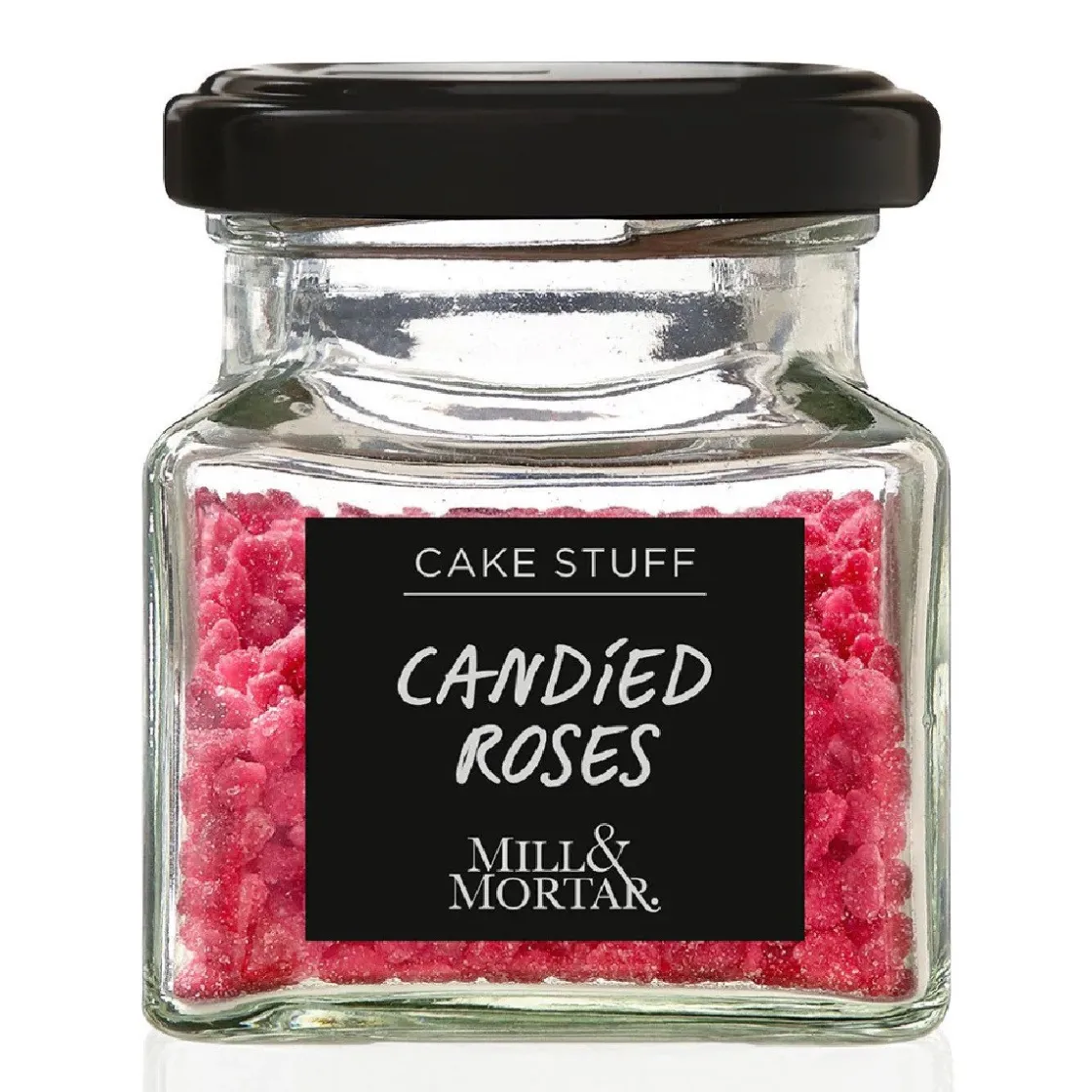 Mill & Mortar Strooisel Roosjes Gekonfijt 40gr* Eetbare Strooisels