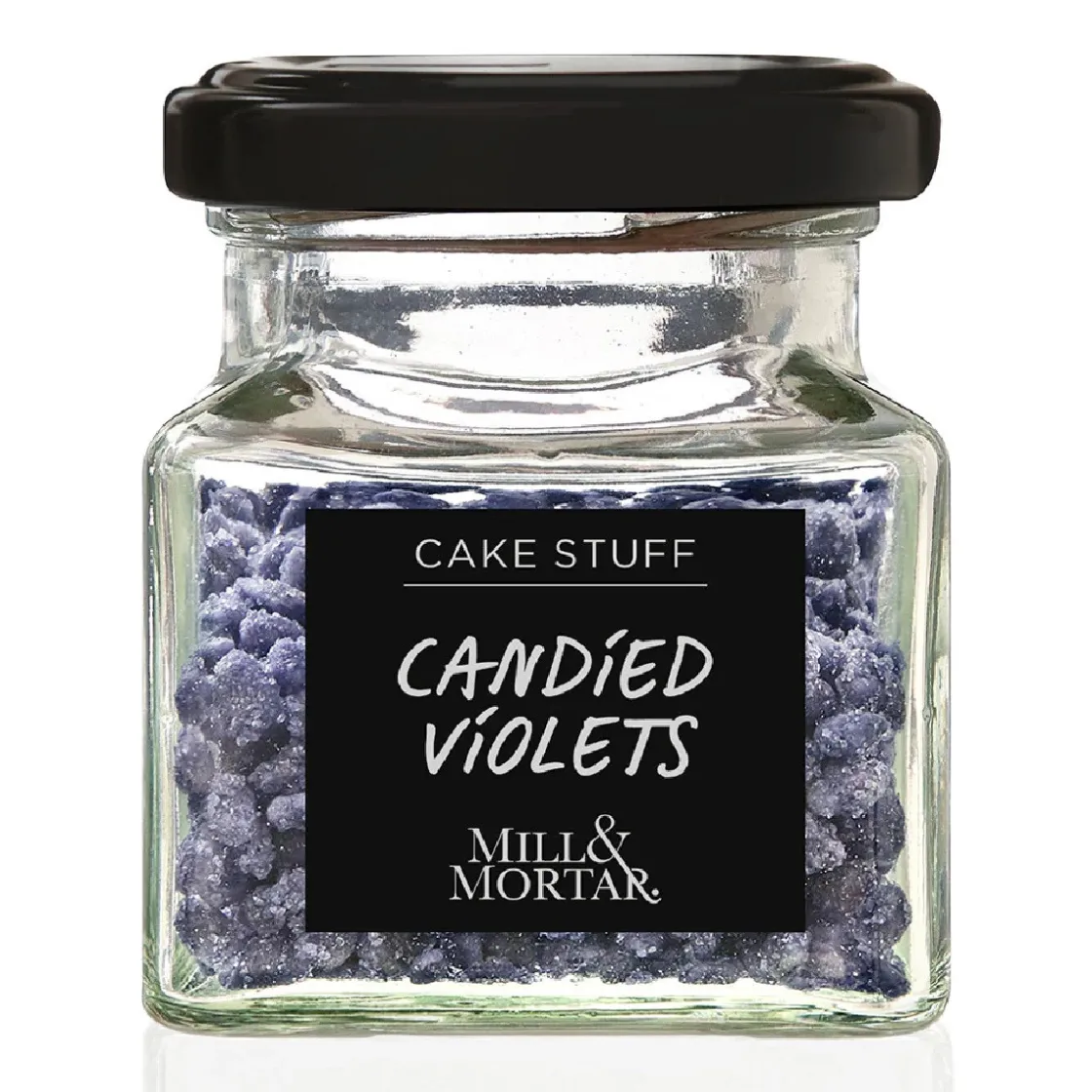 Mill & Mortar Strooisel Viooltjes Gekonfijt 40gr* Eetbare Strooisels