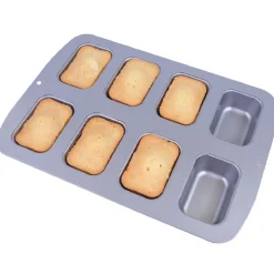 PME Mini bakvormpjes 39 x 29 x 4 cm* Rechthoekige Bakvormen