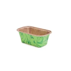 Overig Mini Cakevorm Karton 8x4x4cm Groen (per stuk)* Bakvormen Papier