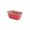 Overig Mini Cakevorm Karton 8x4x4cm Rood (per stuk)* Bakvormen Papier