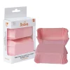 Decora Mini Plumcake Bakvorm Roze 80x50x32(h)mm 36 stuks* Bakvormen Papier