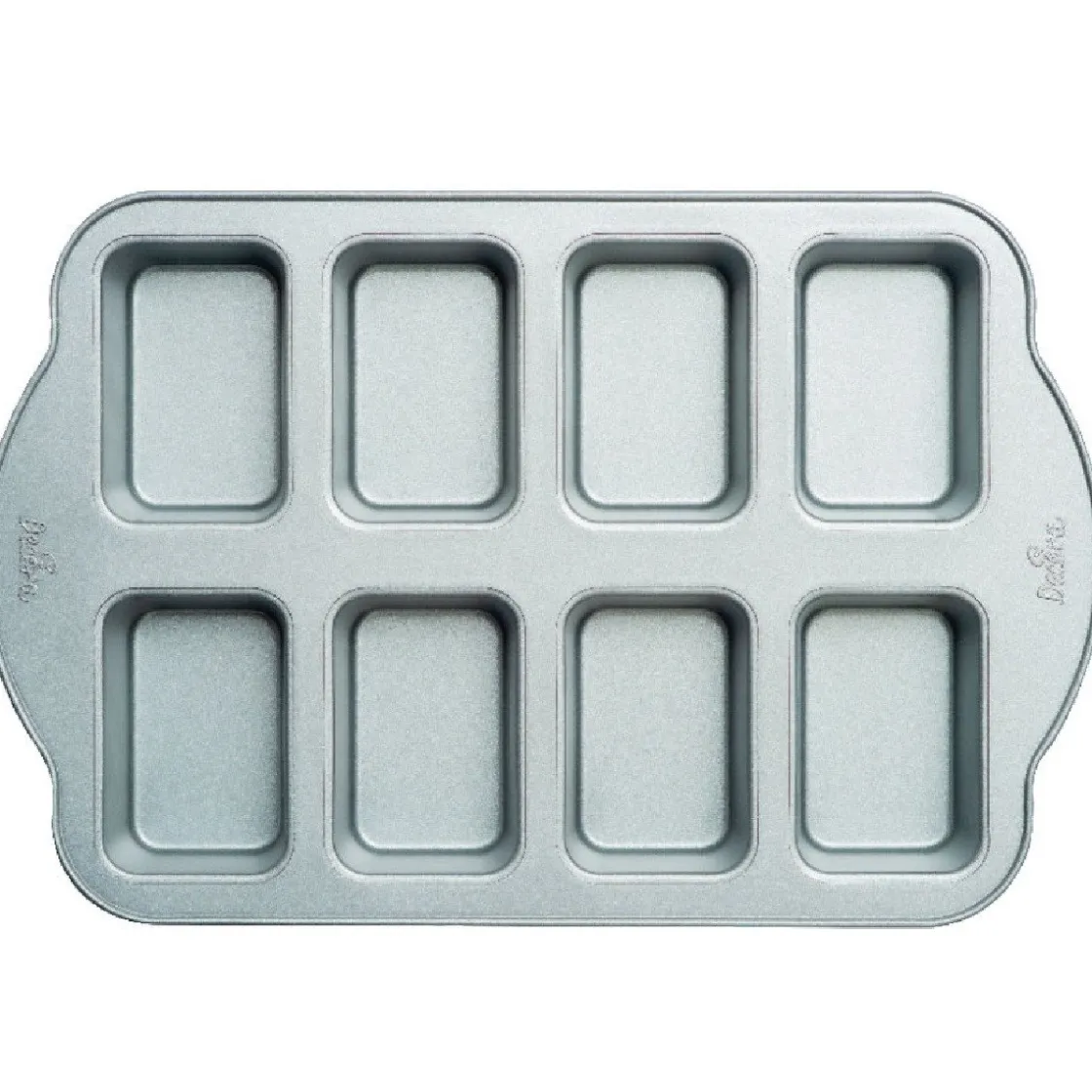 Decora Mini Plumcake Bakvorm 9,5x6,3cm 8st.* Rechthoekige Bakvormen