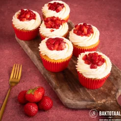 Molen de Hoop Aardbeien-room cakemix 400gr* Banketmixen|Bekijk Alle Mixen