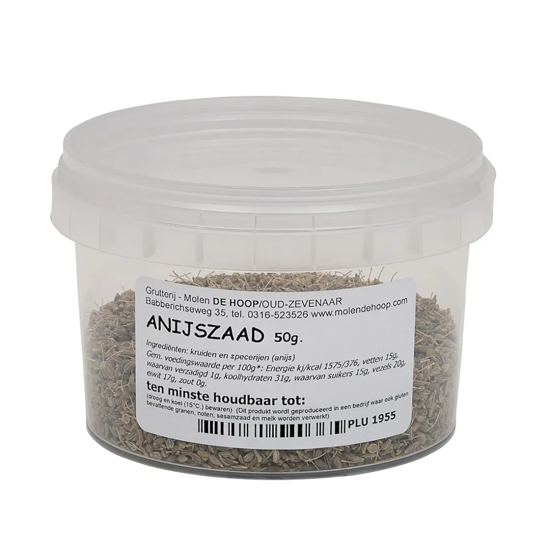 Molen de Hoop Anijszaad 50 gr.* Kruiden En Specerijen